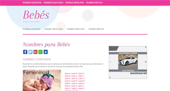 Desktop Screenshot of bebes.org.mx