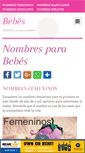 Mobile Screenshot of bebes.org.mx