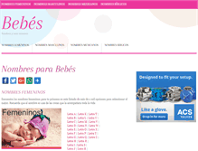 Tablet Screenshot of bebes.org.mx